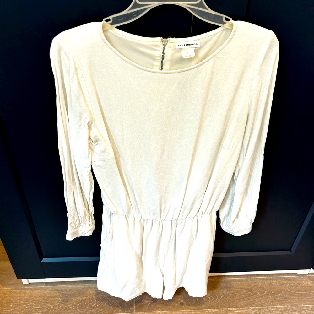 Club Monaco long sleeved romper